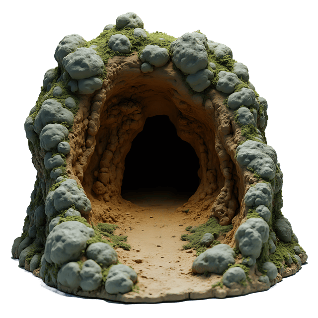 Free transparent PNG: Cave Diorama PNG Clipart  Perfect for Educational Projects  Decor