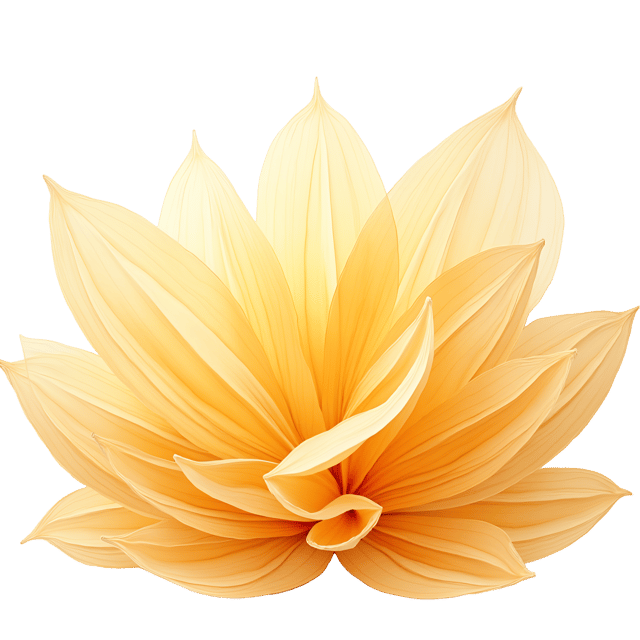 Free transparent PNG: Radiant Golden Hues Flowing Patterns PNG