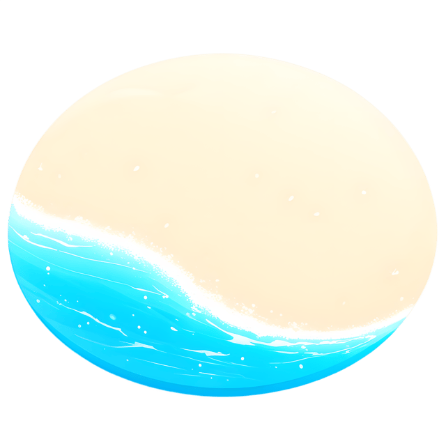 Free transparent PNG: Sunny Beach with Crystal-Clear Waters and White Sand PNG