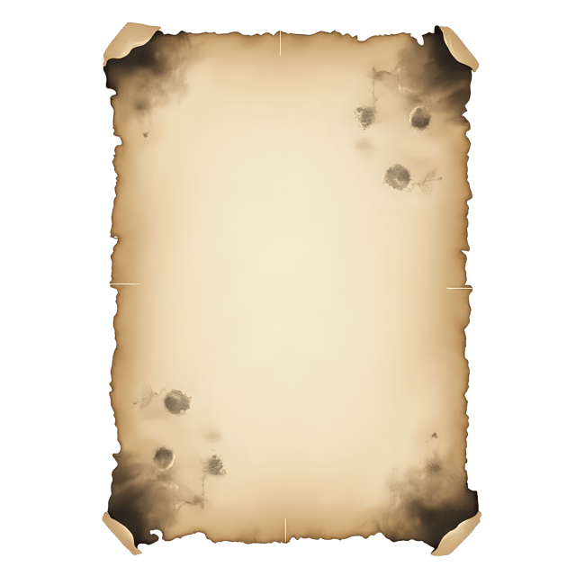 Free transparent PNG: Vintage Ephemera Letter  Antiqued Paper Art, free downloadable png with ink blot stains