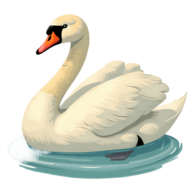 Free transparent PNG: Swan PNG Clipart  Ideal for Nature Projects, Art  Decor