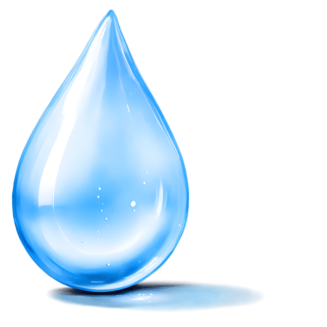 Free transparent PNG: Water Droplet Glistening in Sunlight PNG with Transparent Background for Visual Design