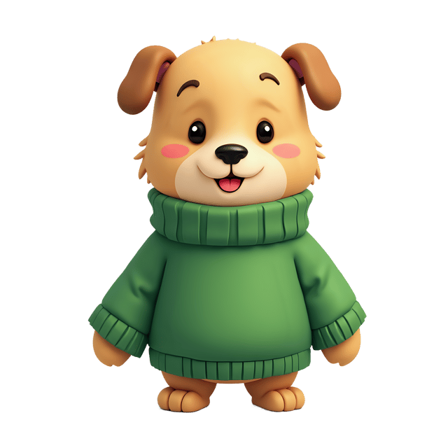 Free transparent PNG: Green Turtleneck Sweater PNG with Transparent Background for Fashion and Design Use