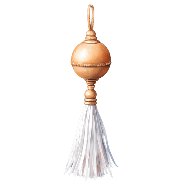 Free transparent PNG: Decorative Tassel PNG with Transparent Background for Design Projects