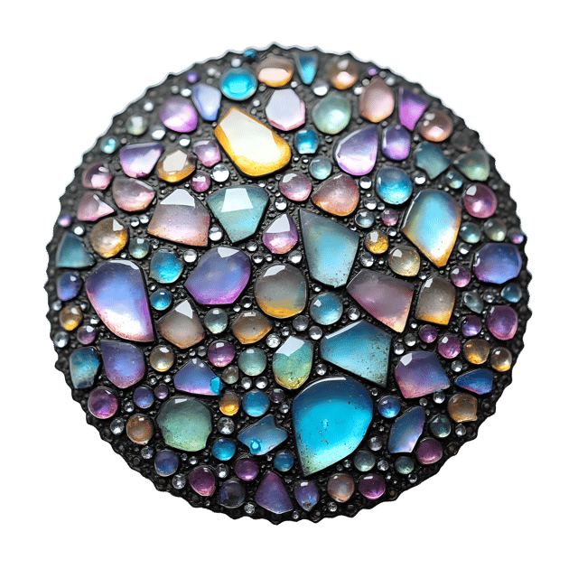 Free transparent PNG: Iridescent Glass Tesserae PNG Clipart  Perfect for Artistic Creations  Decor