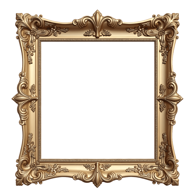 Free transparent PNG: Art Deco Frame PNG Clipart  Elegant Design Element for Art and Decor