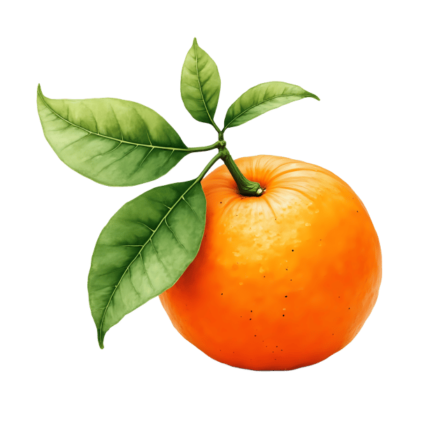 Free transparent PNG: Tangerine PNG Clipart  Ideal for Citrus Themed Projects  Designs