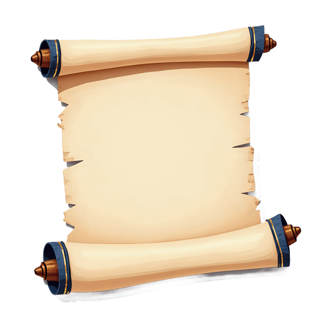 Free transparent PNG: Scroll with Navy Ribbon and Gold Ink  Elegant Decorative Clipart, free downloadable png