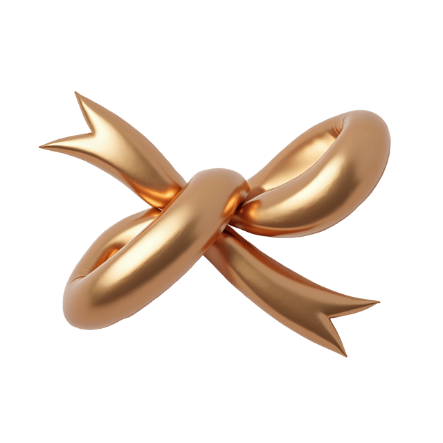 Free transparent PNG: Ribbon Twist Shape  Metallic Sheen Clipart, free png download