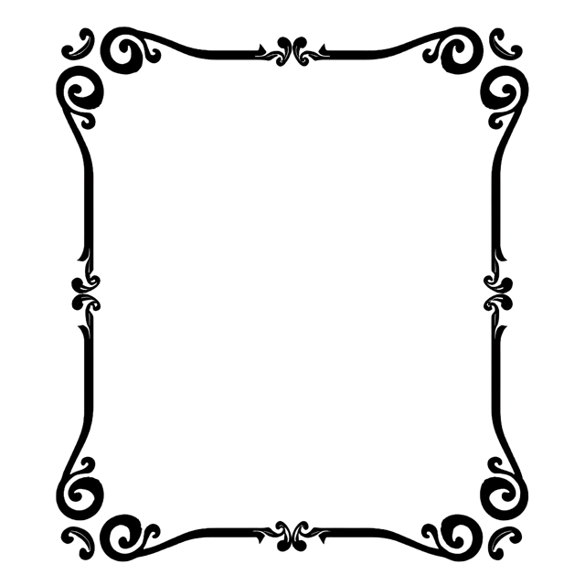 Free transparent PNG: Vintage Scroll Border Letterhead  Classic Design Clipart, Free Downloadable PNG