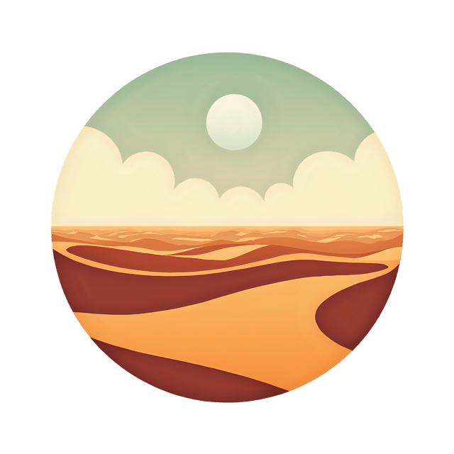 Free transparent PNG: Desert Dune Horizon Transparent PNG for Landscape and Travel Imagery