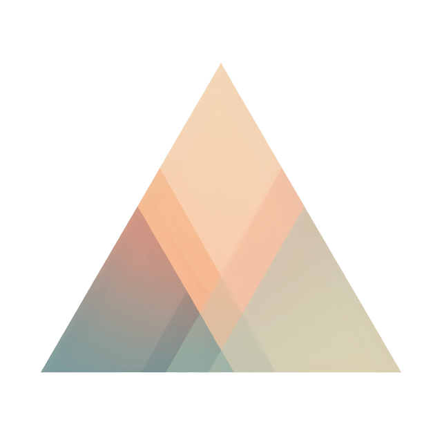 Free transparent PNG: Triangle Shape Group  Pastel Blend Artwork, free download png clipart