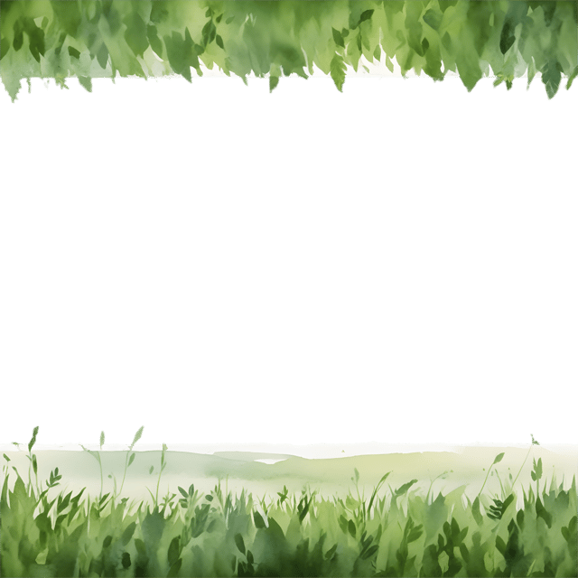 Free transparent PNG: Lush Greenery and Serene Meadow PNG with Transparent Background