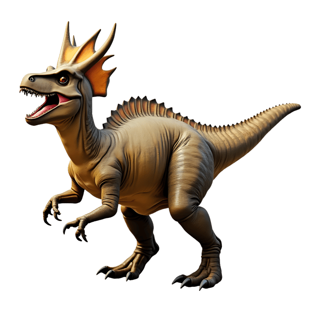 Free transparent PNG: Parasaurolophus Calling Out PNG with Transparent Background