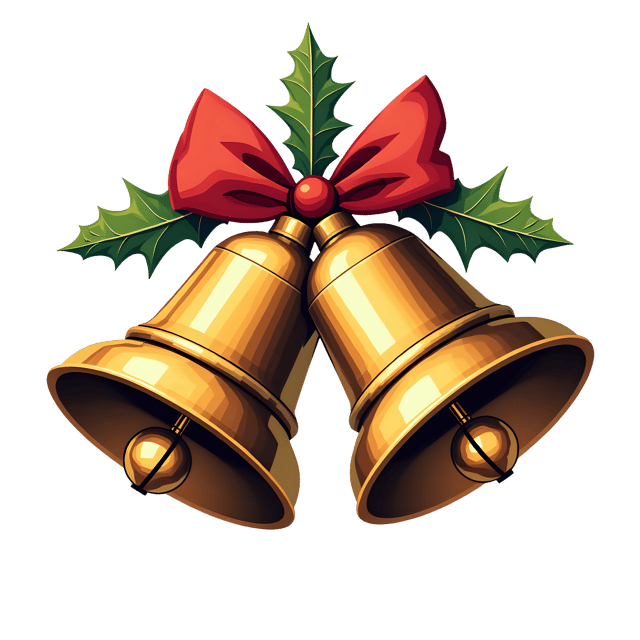 Free transparent PNG: Jingle Bells PNG Download  Festive Holiday Clipart for Music, Parties  Decorations