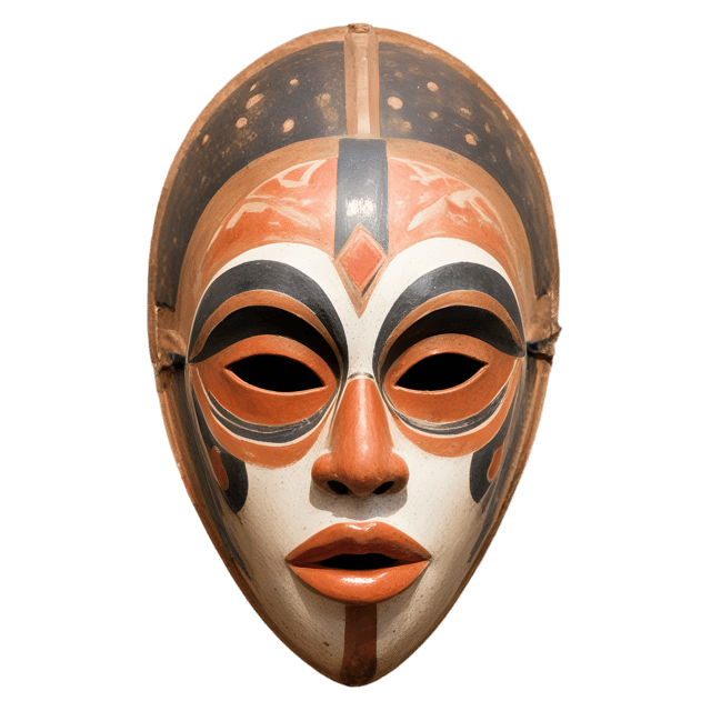Free transparent PNG: African Mask PNG Transparent Background for Art and Design