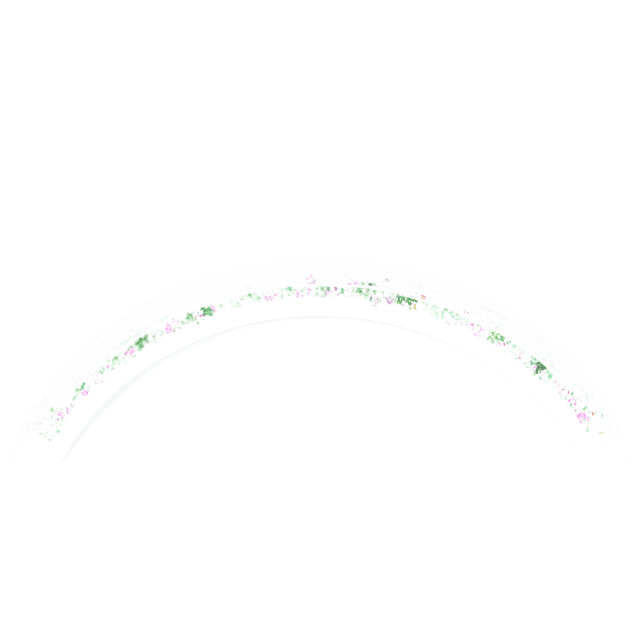 Free transparent PNG: Floral Pedestrian Bridge PNG Design for Nursery Decor and Crafts
