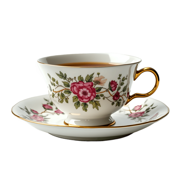 Free transparent PNG: Patterned Tea Cup PNG Clipart  Unique Design for Crafts and Decor