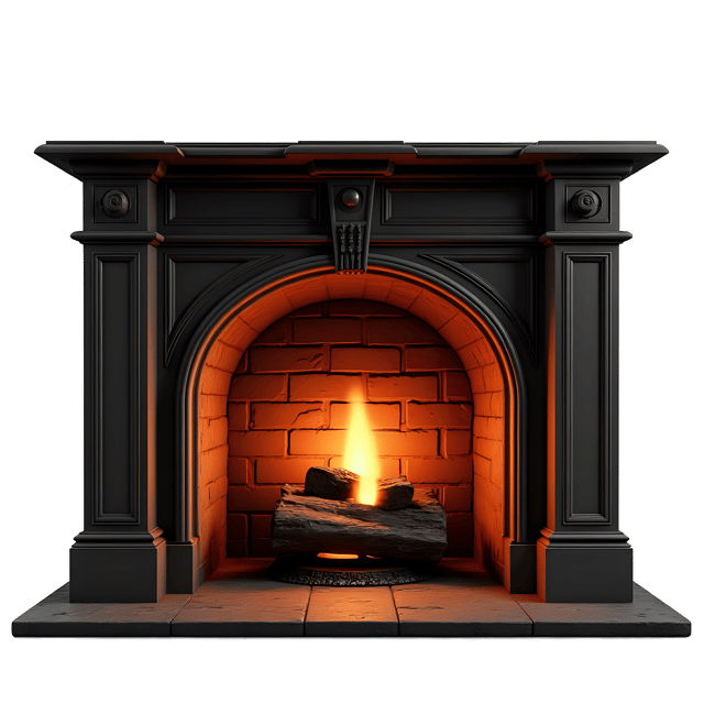 Free transparent PNG: Warm Fireplace PNG Clipart  Ideal for Home Decor  Cozy Designs
