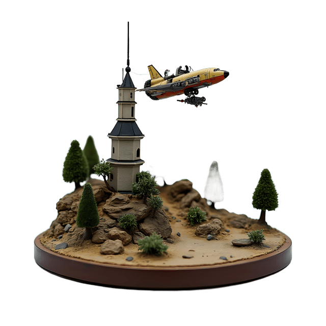 Free transparent PNG: Space Station Diorama PNG Clipart  Ideal for Model Building  Educational Projects