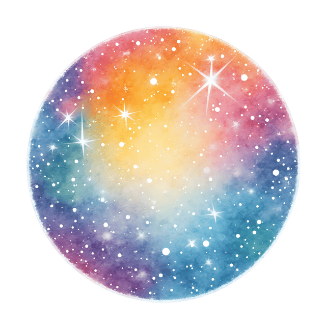 Free transparent PNG: Sparkly Round Ornament  Rainbow Tinted Clipart, free png download