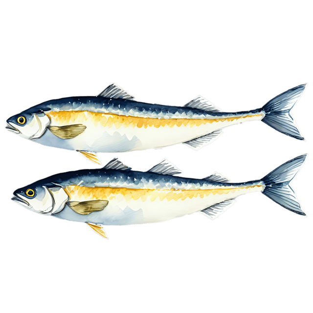 Free transparent PNG: Haddock Fish Watercolor Illustration – Transparent Background Clipart
