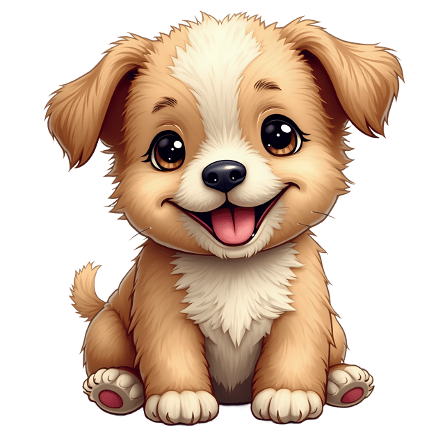 Free transparent PNG: Joyful Puppy PNG with Transparent Background for Cute Animal Imagery