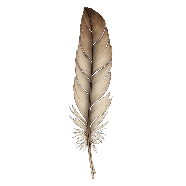 Free transparent PNG: Delicate Feather Tip Caught on Lace  Free PNG Download for Crafts