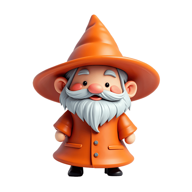 Free transparent PNG: Tiny Wizard Doll  Magical Clipart, free downloadable png