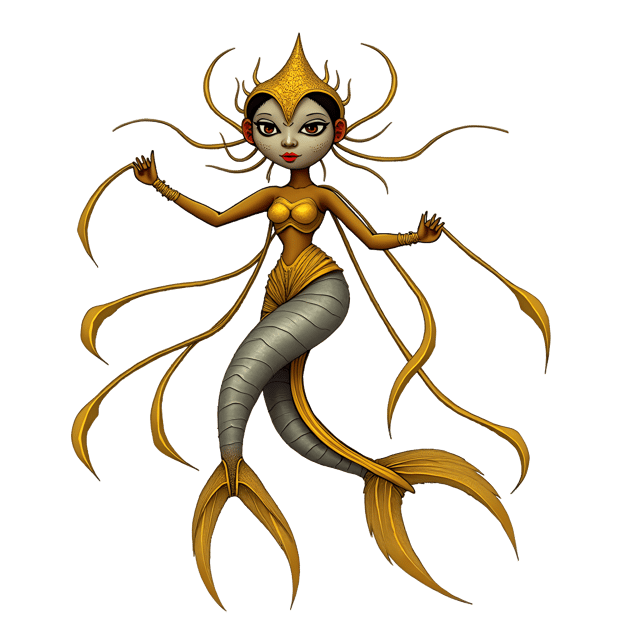 Free transparent PNG: Moorish Idol Fish PNG Clipart with Gold and Silver Scales