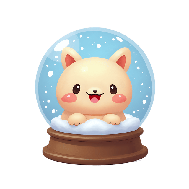 Free transparent PNG: Snow Globe PNG Download  Charming Winter Decor for Parties, Crafts  Homes