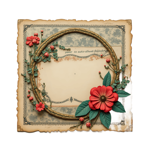 Free transparent PNG: Victorian Scrapbook Album PNG Clipart  Perfect for Historical Crafts  Design