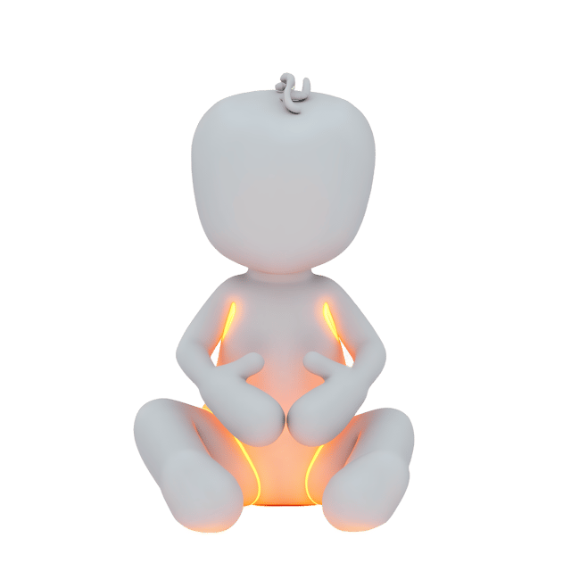 Free transparent PNG: Glowing 3D Luminous Figure with Soft Lines and Transparent Background