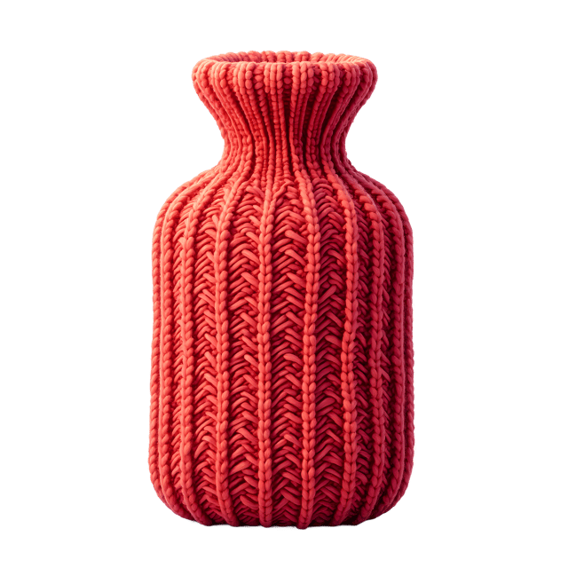Free transparent PNG: Hot Water Bottle Cover PNG  Stylish Thermal Protection for Warmth and Comfort