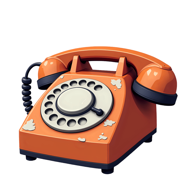 Free transparent PNG: Retro Phone  Classic Design Clipart, free downloadable png