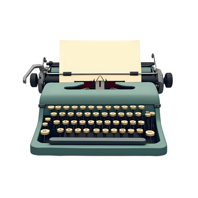 Free transparent PNG: Vintage Typewriter-Style Letterhead PNG Clipart  Perfect for Classic Design Projects and Stationery