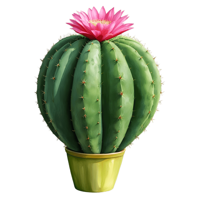 Free transparent PNG: Parodia Cactus PNG with Transparent Background for Art and Design