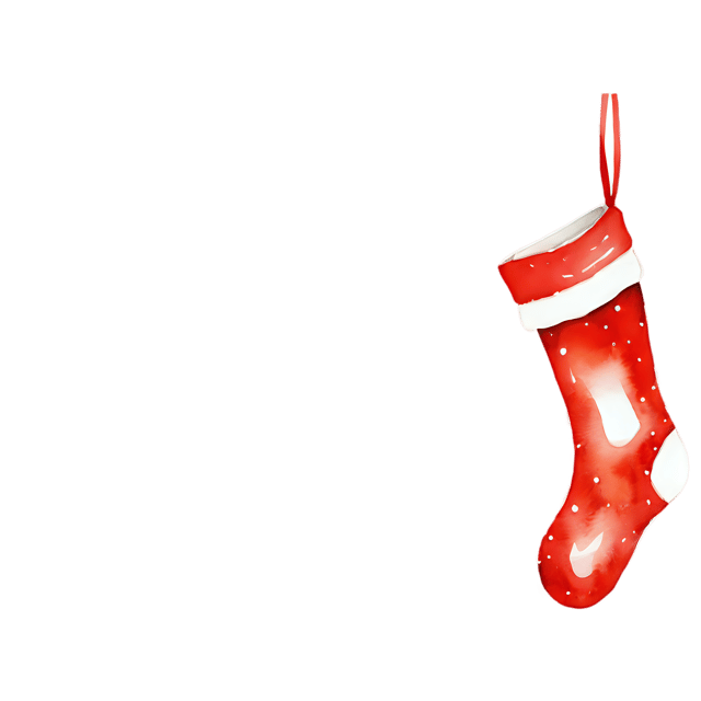 Free transparent PNG: Christmas Stocking Watercolor Illustration – Transparent PNG
