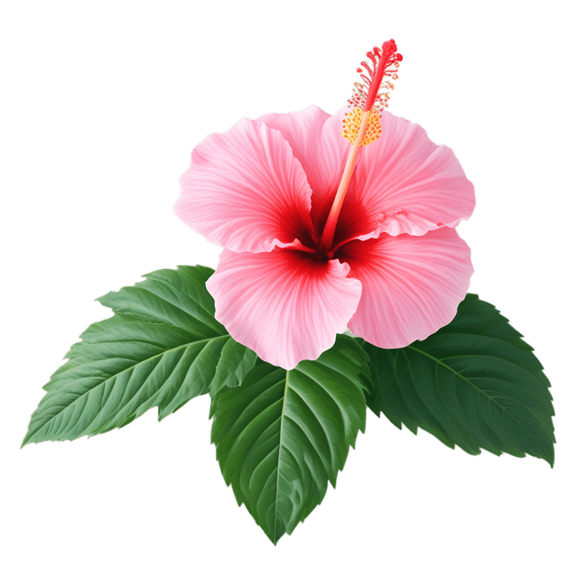 Free transparent PNG: Hibiscus Flower Transparent PNG for Floral Design and Decor
