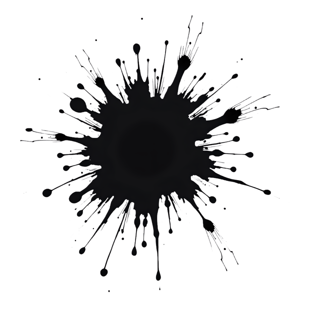 Free transparent PNG: Vintage Ink Blot PNG Clipart  Perfect for Decor and Design Projects