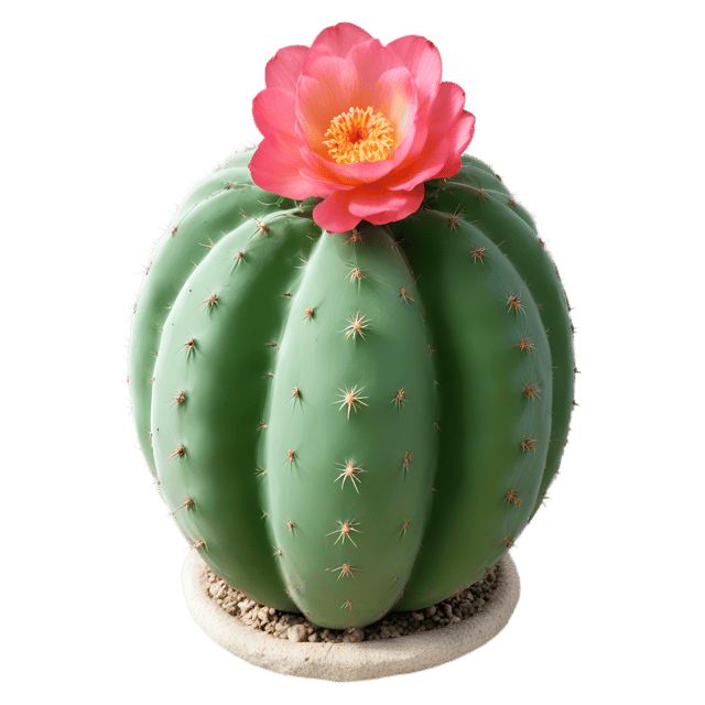 Free transparent PNG: Opuntia Cactus Transparent PNG for Nursery and Craft Projects