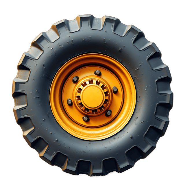 Free transparent PNG: Bulldozer Front Wheel with Bolts  Construction Machinery Clipart, free download png