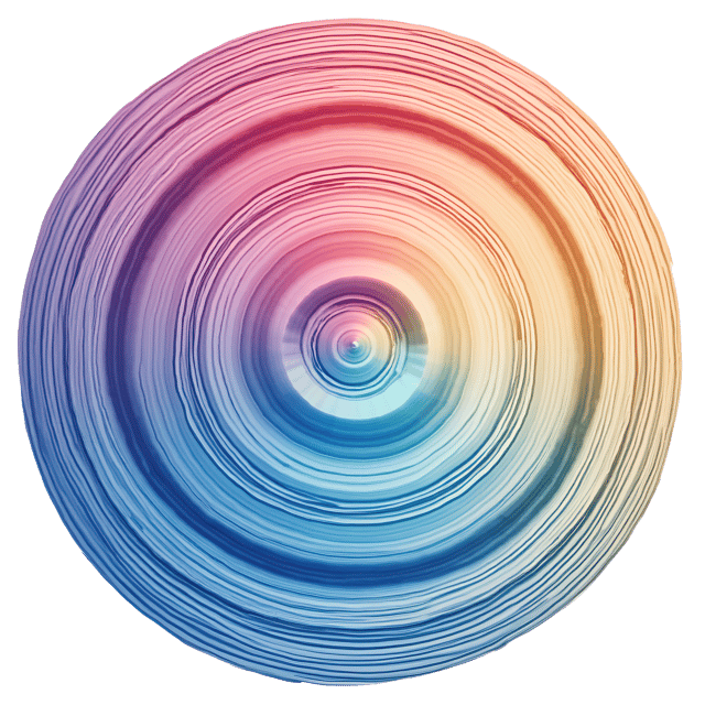 Free transparent PNG: Colorful Ripples Clipart with Transparent Background for Artistic Design