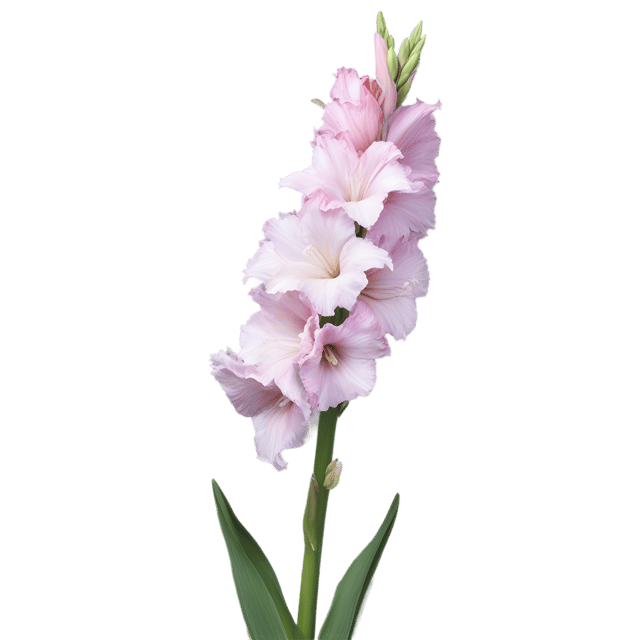 Free transparent PNG: Gladiolus Flower PNG with Transparent Background for Floral Design and Crafts