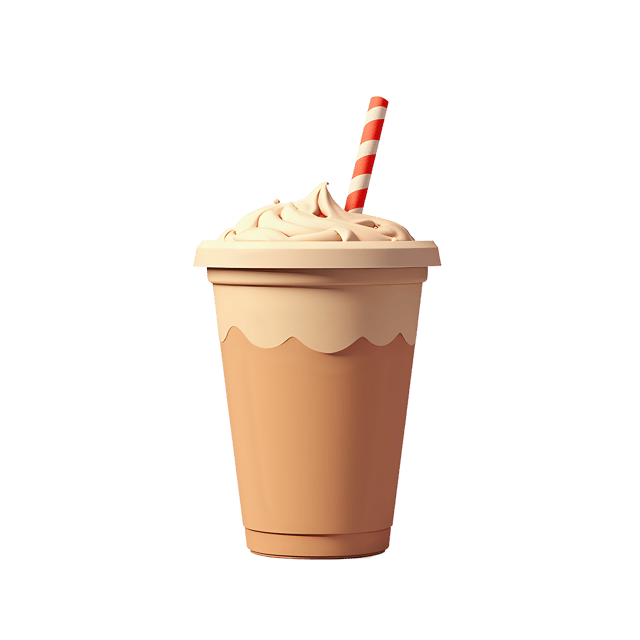 Free transparent PNG: Coffee Takeaway Cup with Pastel Straw  Free Downloadable PNG Clipart