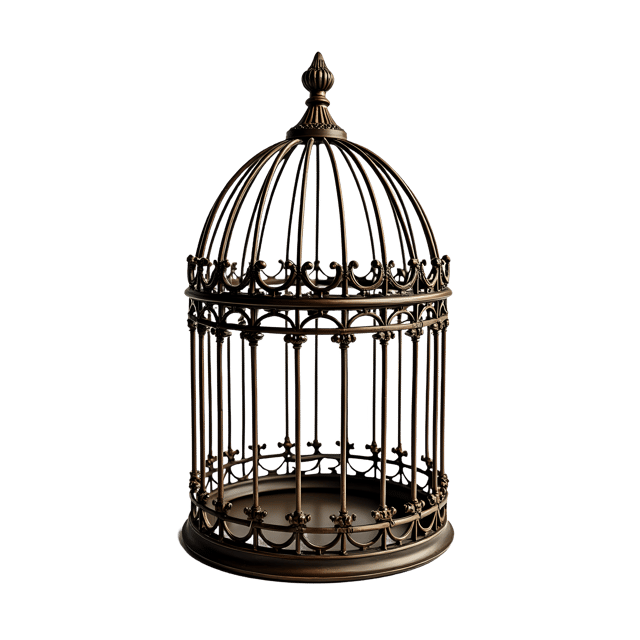 Free transparent PNG: Victorian Birdcage PNG Clipart  Elegant Design for Vintage Themes