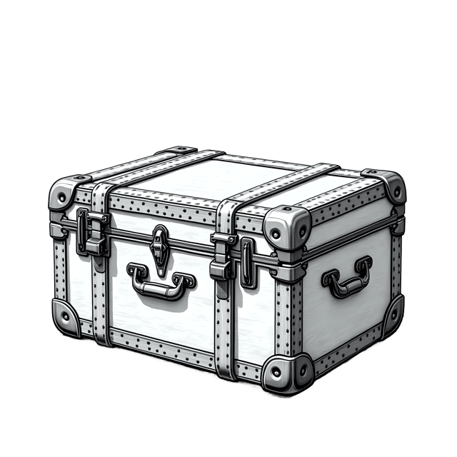 Free transparent PNG: Trunk Suitcase PNG Clipart  Ideal for Travel  Storage Solutions