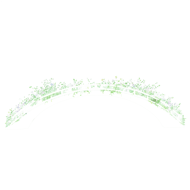 Free transparent PNG: Floral Bridge with Vines Transparent PNG
