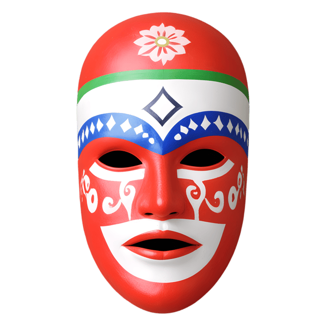 Free transparent PNG: South American Mask Transparent PNG Design for Art and Crafts