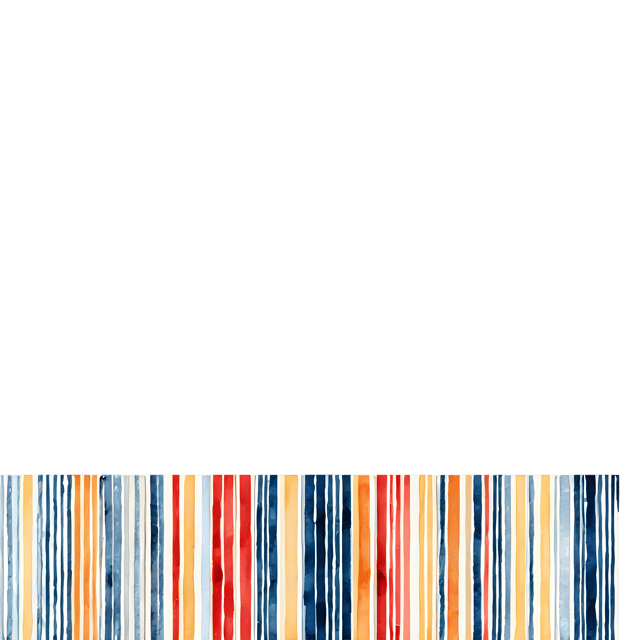 Free transparent PNG: Classic Stripe Ornament - Watercolor Style Transparent PNG Illustration